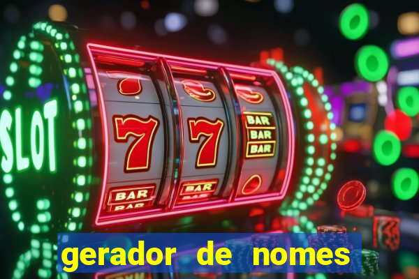 gerador de nomes para jogos